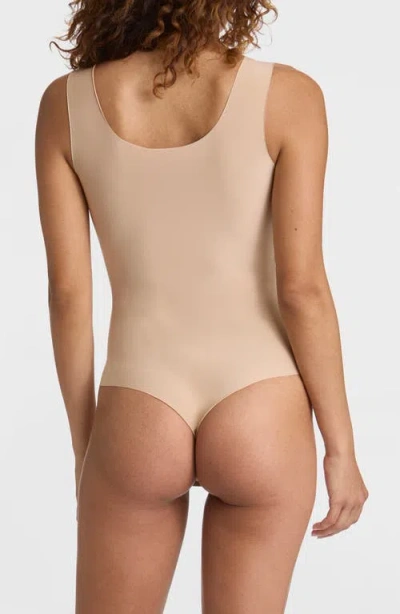 Commando Butter Thong Bodysuit In Neutral