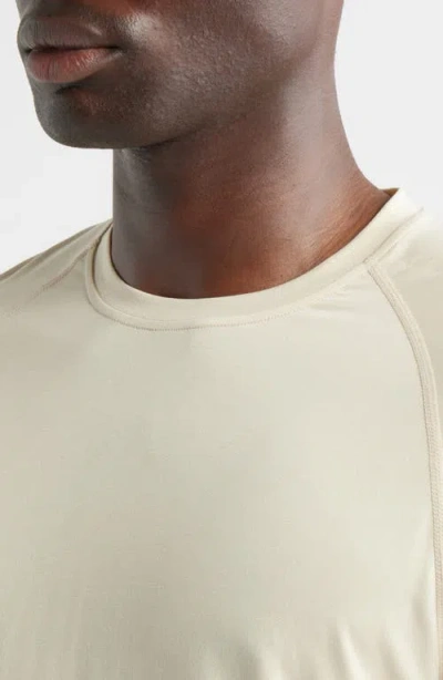 Zella Stretch Raglan T-shirt In Neutral