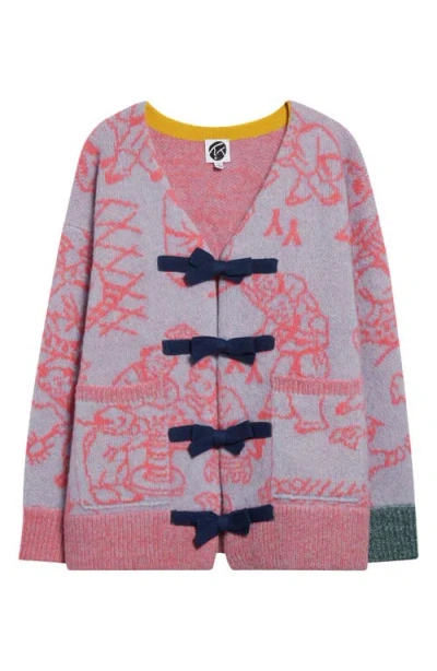 Yanyan Fuzzy Laza Alpaca & Wool Blend Cardigan