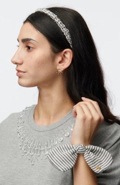 Lele Sadoughi Jessie Crystal Path Headband