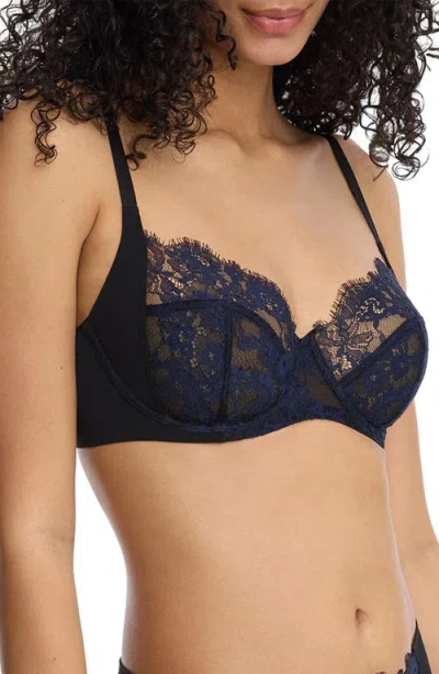 Skarlett Blue Entice Lace Full Coverage Underwire Bra