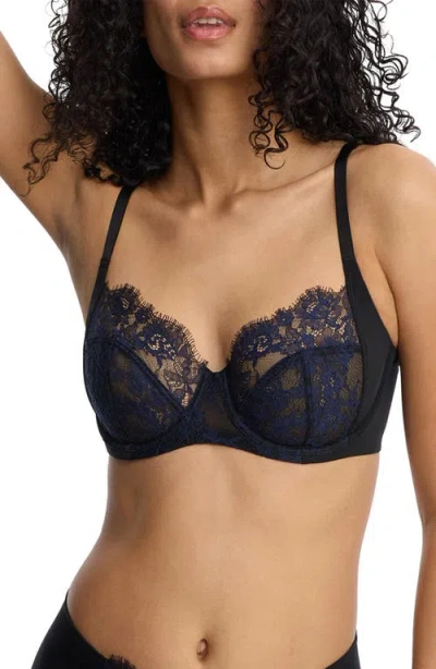 Skarlett Blue Entice Lace Full Coverage Underwire Bra