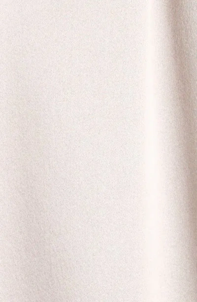 Tom Ford Relaxed Fit Stretch Silk Satin Blouse In Gray