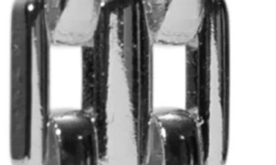 Argento Vivo Sterling Silver Panthera Link Linear Drop Earrings In Metallic