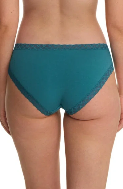 Natori Bliss Cotton Girl Brief In Green