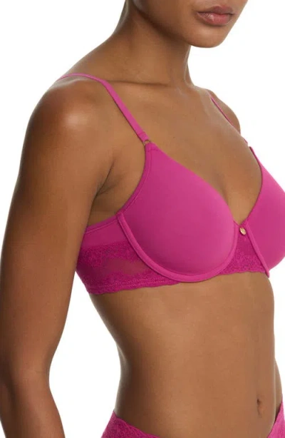 Natori Bliss Perfection Comfort Underwire T-shirt Bra In Pink