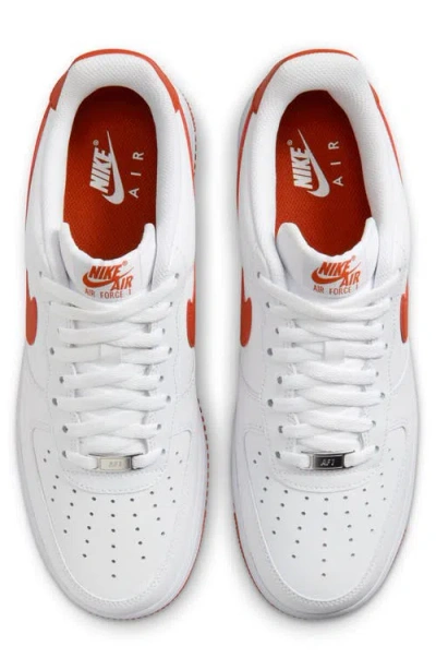 Nike Air Force 1 '07 Sneaker In Red