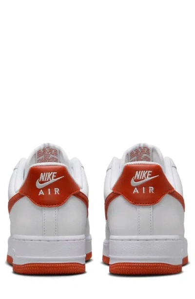 Nike Air Force 1 '07 Sneaker In Red