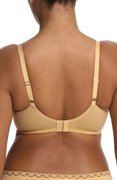 Natori Statement Lace Side Support Bra In Yellow