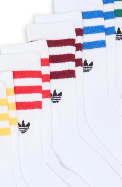 Adidas Originals Adidas Assorted 6-pack Originals Roller Crew Socks