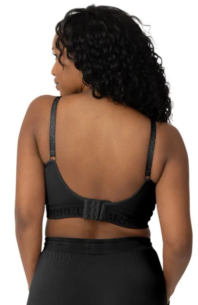 Kindred Bravely Sublime Hands-free Pumping & Nursing Bra In Black