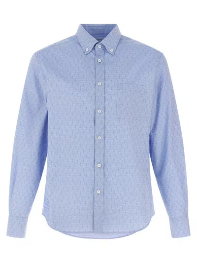 Ferragamo Gangini Shirt In Blue