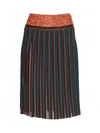TORY BURCH Tory Burch Silk Skirt,30855NADIA979OCEANOEDENBORDER