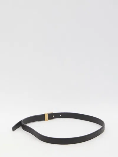 Saint Laurent Thin La 66 Belt
