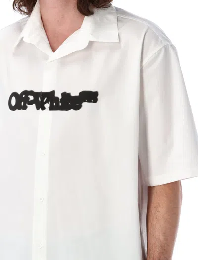 Off-white Pop Bowling Graphic Print Short Sleeves In White