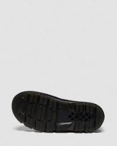 Dr. Martens' Zebzag Anywair Olive Bronx Suede Clogs Olive Bronx Suede In Green