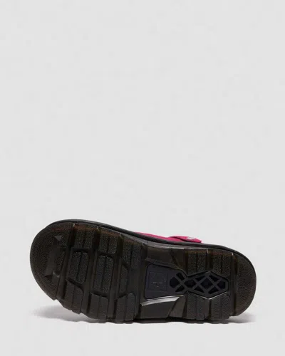 Dr. Martens' Zebzag Suede Casual Slingback Platform Mules