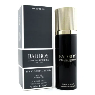 Carolina Herrera Men's Bad Boy Power Up Edt 3.4 oz (tester) Fragrances 8411061988268