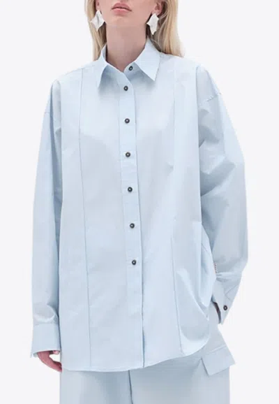 Remain Birger Christensen Oversize Pin-tuck Shirt