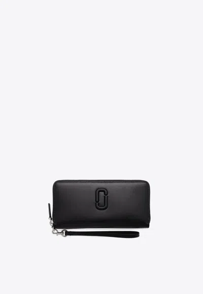 Marc Jacobs Covered J Marc Continental Leather Wallet
