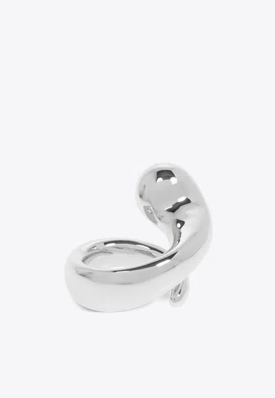 Cult Gaia Karina Snake Ring In Silver
