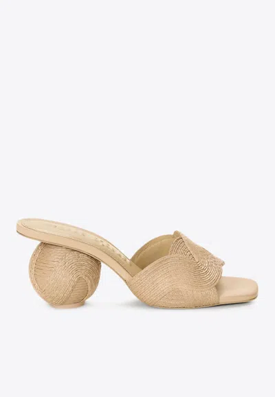 Cult Gaia Noor 70 Spherical Heel Sandals