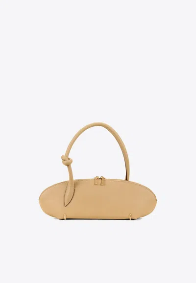 Cult Gaia Carmela Leather Shoulder Bag