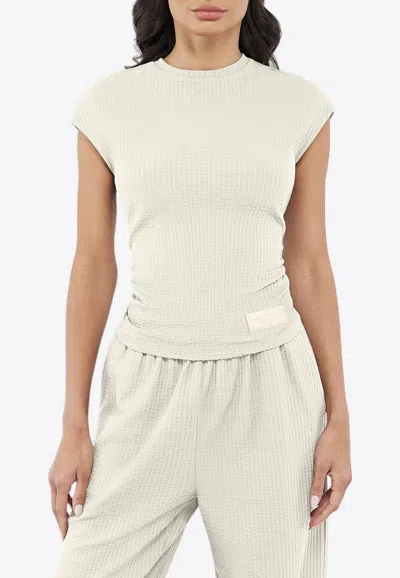 The Giving Movement Crewneck Ribbed Top