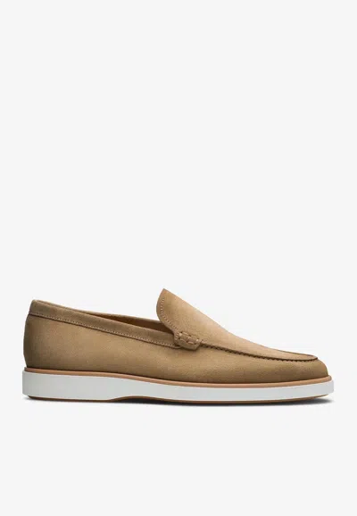 Magnanni Lourenco Suede Cushioned Loafers