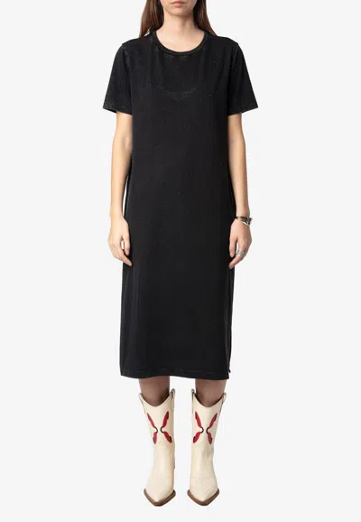 Zadig & Voltaire Zaid Midi T-shirt Dress