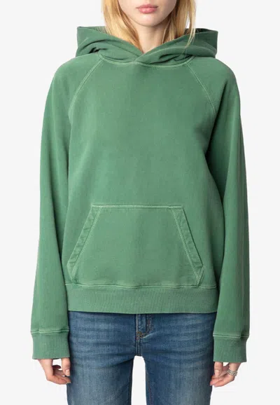 Zadig & Voltaire Georgy Guitar Print Hooded Sweatshirt
