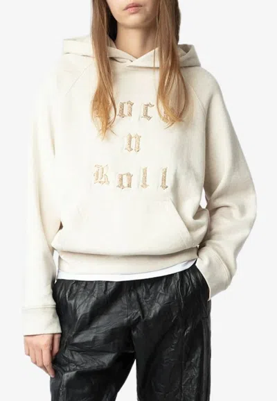 Zadig & Voltaire Georgy Rock N Roll Hooded Sweatshirt