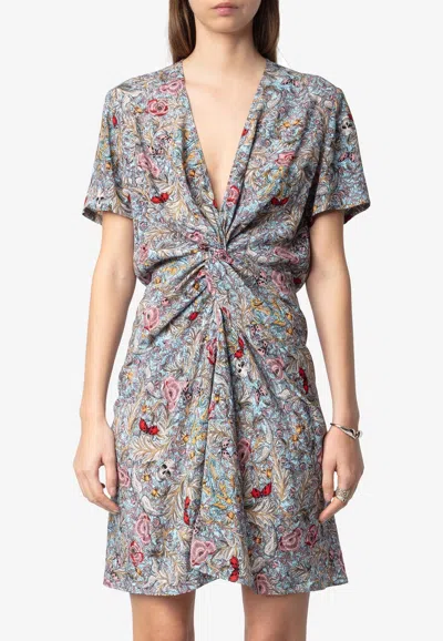 Zadig & Voltaire Zadig&voltaire Multicolor Viscose Dress