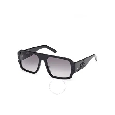 Mcm Gradient Smoke Navigator Unisex Sunglasses Mw0022 01b 55
