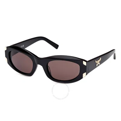 Mcm Smoke Oval Ladies Sunglasses Mw0006 01a 53