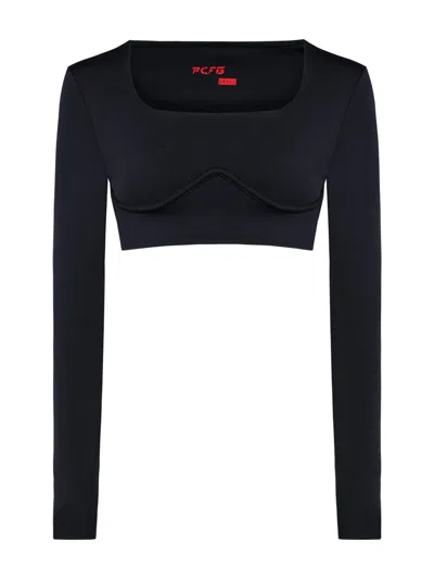 Pcfg Store Free Heaven Long Sleeve Crop Top