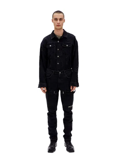Pcfg Store Cargo Denim Pant With Zip