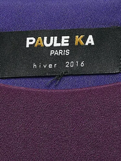 Pre-owned Paule Ka Bow-detail Maxi Dress