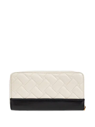 Kurt Geiger Quilted-design Zip-around Wallet In White