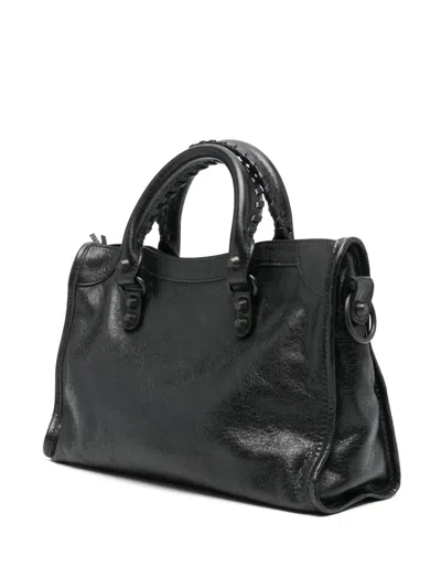 Balenciaga Small Le City Pins Tote Bag