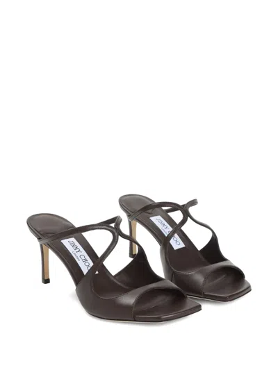Jimmy Choo Anise 75 Leather Sandals