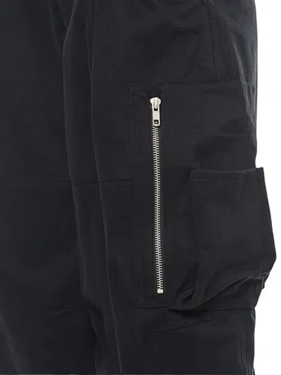 Mordecai Cargo Pocket Trousers In Black
