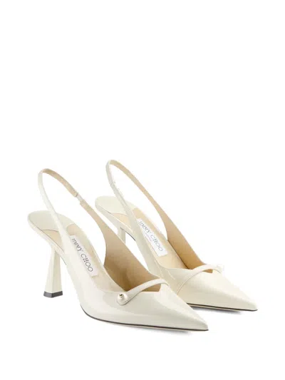 Jimmy Choo 85mm Amita Sling-back Pumps