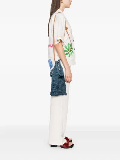 Slo_hand_made Medium Square Cross Body Bag
