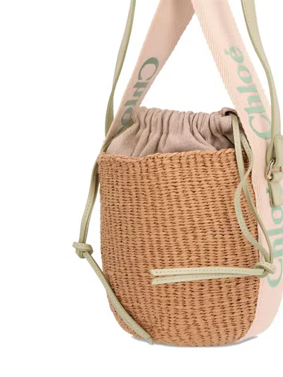 Chloé Small Woodywoven Bucket Bag