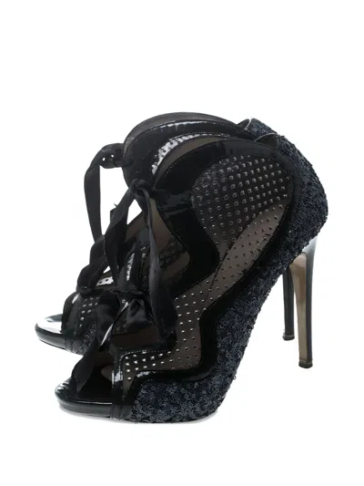 Pre-owned Nicholas Kirkwood Mesh Booties