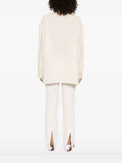 Nanushka Linka Button-fastening Shirt In Neutral