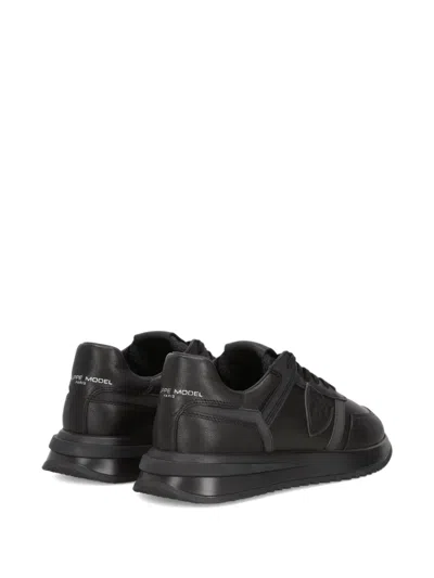 Philippe Model Tropez 2.1 Low-top Leather Sneakers In Black