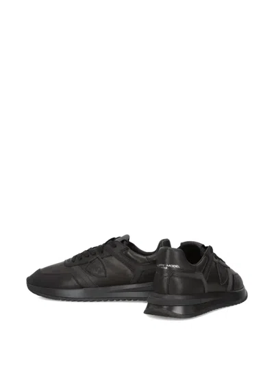 Philippe Model Tropez 2.1 Low-top Leather Sneakers In Black