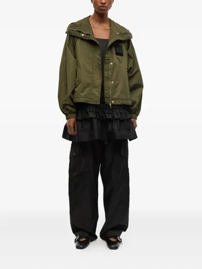 Ganni Flyweight Nylon Jacket Kalamata